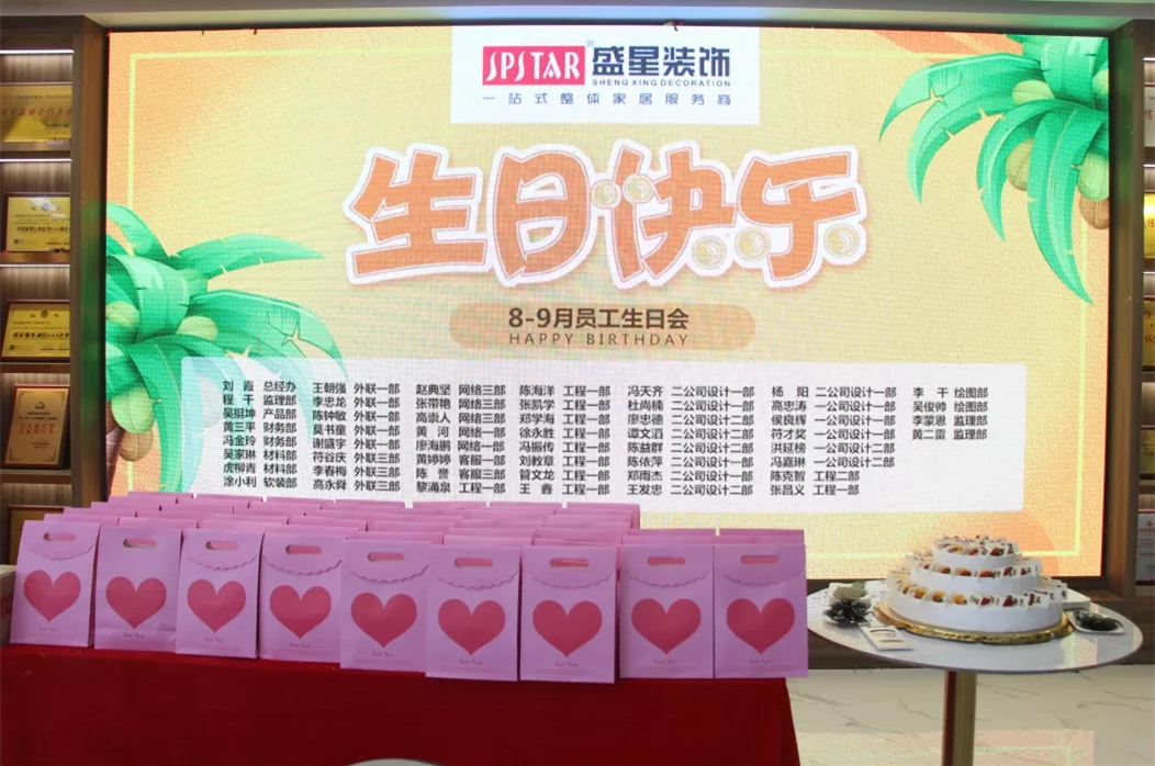 盛星生日會|世界上最美好的祝福，都會給你留一份藏在時光深處。